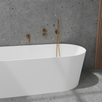 Suihkusetti Scandtap Steel Harmonized 4, termostaattihanalla, vettä säästävä, juoksuputkella, piiloasennus, väri