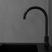 Keittiöhana Scandtap Steel Equip Shadow, musta