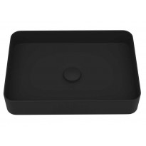Pesuallas by Scandtap Rare S Coal, 500x350x90mm