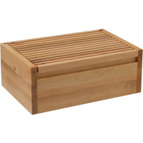 Leipälaatikko, 38x26x15cm, tervaleppää