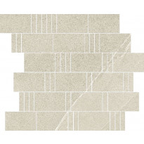 Mosaiikkilaatta Pukkila Landstone Dove Pave, himmeä, sileä, 298x298mm
