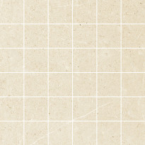 Mosaiikkilaatta Pukkila Ease Sand, matta, sileä, 5x5cm