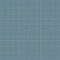 Mosaiikkilaatta Pukkila Mosaico Porcelanico Blue, himmeä, sileä, 25x25mm