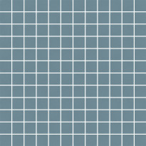 Mosaiikkilaatta Pukkila Mosaico Porcelanico Blue, himmeä, sileä, 25x25mm