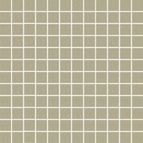Mosaiikkilaatta Pukkila Mosaico Porcelanico Grey-Green, himmeä, sileä, 25x25mm
