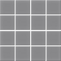 Mosaiikkilaatta Pukkila Color Lead Grey, himmeä, sileä, 47x47mm