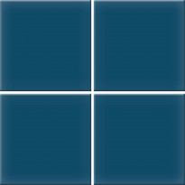 Lattialaatta Pukkila Color Petrol Blue, himmeä, sileä, 97x97mm