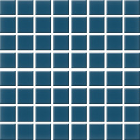 Mosaiikkilaatta Pukkila Color Petrol Blue, himmeä, sileä, 22x22mm