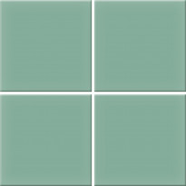 Lattialaatta Pukkila Color Sea Green, himmeä, sileä, 97x97mm