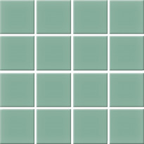 Mosaiikkilaatta Pukkila Color Sea Green, himmeä, sileä, 47x47mm