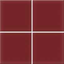 Lattialaatta Pukkila Color Burgundy, himmeä, sileä, 97x97mm