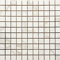 Mosaiikkilaatta Pukkila Luxury Calacatta Oro, kiiltävä, sileä, 30x30mm