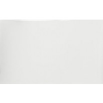 Seinälaatta Pukkila White, kiiltävä, sileä, 398x248mm