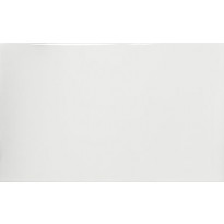 Seinälaatta Pukkila White, kiiltävä, sileä, 398x248mm