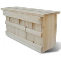 Pääskysen pesälaatikko 44 x 15,5 x 21,5 cm