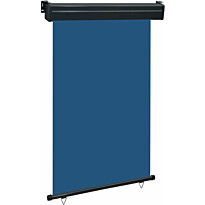 Parvekkeen sivumarkiisi 120x250 cm sininen
