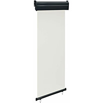 Parvekkeen sivumarkiisi 60x250 cm kerma
