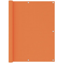Parvekkeen suoja oranssi 120x600 cm oxford kangas