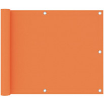 Parvekkeen suoja oranssi 75x400 cm oxford kangas