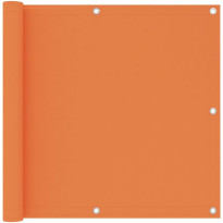Parvekkeen suoja oranssi 90x600 cm oxford kangas