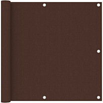 Parvekkeen suoja ruskea 90x600 cm oxford kangas