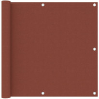 Parvekkeen suoja terrakotta 90x300 cm oxford kangas