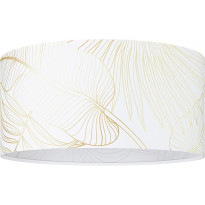 Plafondi Eglo Bucamaranga, 40W, Ø47,5cm, valkoinen/kulta