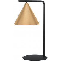 Pöytävalaisin Eglo Narices, 50cm, musta/kulta
