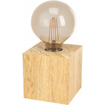Pöytävalaisin Eglo Prestwick 2, 40W, 9,5x9,5x9,5cm, puu