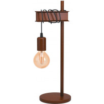 Pöytävalaisin Eglo Vintage Townshend 4, 50cm, antiikinruskea