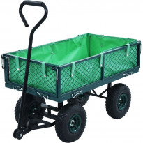 Puutarhakärry FinePrice, vihreä, 250kg
