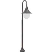 Pylväsvalaisin puutarhaan e27 120 cm alumiini pronssi
