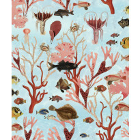 Tapetti Rebel Walls Aquarium Mint