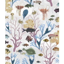 Tapetti Rebel Walls Aquarium Pastel