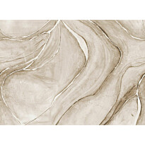 Kuvatapetti Rebel Walls Watercolor Flow beige, mittatilaus, non-woven