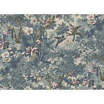 Kuvatapetti Rebel Walls Lush Grove vaaleansininen, mittatilaus, non-woven
