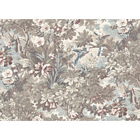 Kuvatapetti Rebel Walls Lush Grove harmaa, mittatilaus, non-woven