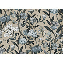 Kuvatapetti Rebel Walls Winding Bloom vaaleansininen, mittatilaus, non-woven