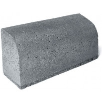 Upotettava madalluskivi Rudus H9, oikea, 500x170x300mm, sileä, harmaa