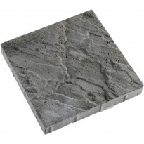 Rustiikkilaatta Rudus, 418x418x60mm, harmaa