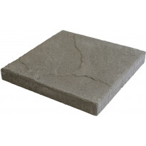 Betonilaatta Rudus 398x398x50mm, harmaa, profiloitu