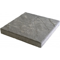 Betonilaatta Rudus 398x398x50mm, mustaharmaa, profiloitu