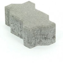 Pihakivi Rudus Unikivi 80, 225x112,5x80mm, sileä, harmaa