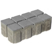 Pihakivi Rudus Nurmikivi, 278x138x80mm, sileä, musta
