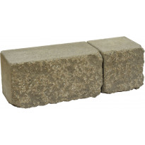 Muurikivi Rudus Antikko, 330x165x165mm, antiikki harmaa