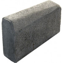 Upotettava madalluskivi Rudus JL10, 300&gt;240mm, oikea, 500x110mm, sileä, harmaa