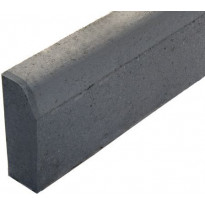 Upotettava reunakivi Rudus J1, suora, 800x110x300mm, sileä, harmaa