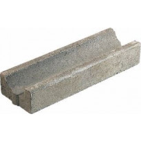 Vesikouru Rudus Piha 180, 500x260x135mm, sileä, harmaa