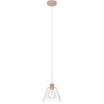 Riippuvalaisin Eglo Copley, Ø20cm, ruusukulta