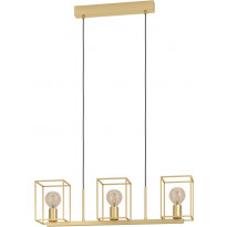 Riippuvalaisin Eglo Cumiole, 3-osainen, 3x40W, 78x15cm, kulta